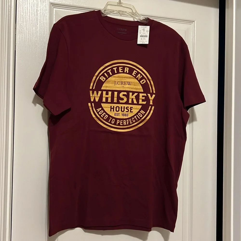 NWT J Crew Whiskey House graphic tee